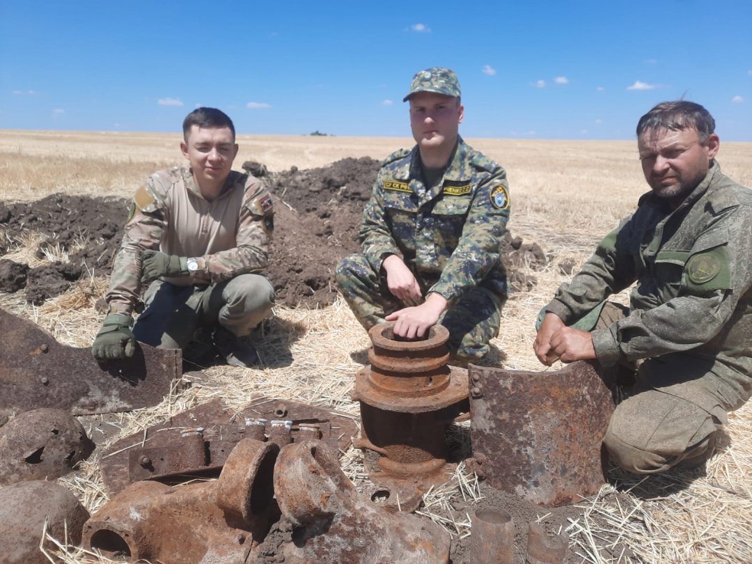 В Ростовской области следователи и поисковики провели совместное мероприятие